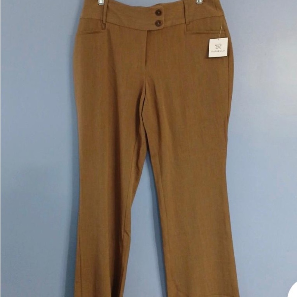 Rafaella Brown Women's Pants